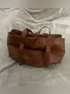 Brown Leather Tote Bag - Universal Thread